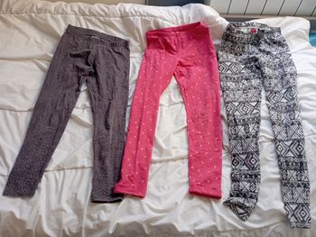 Lot 3 leggins marques diverses 12 ans 5€