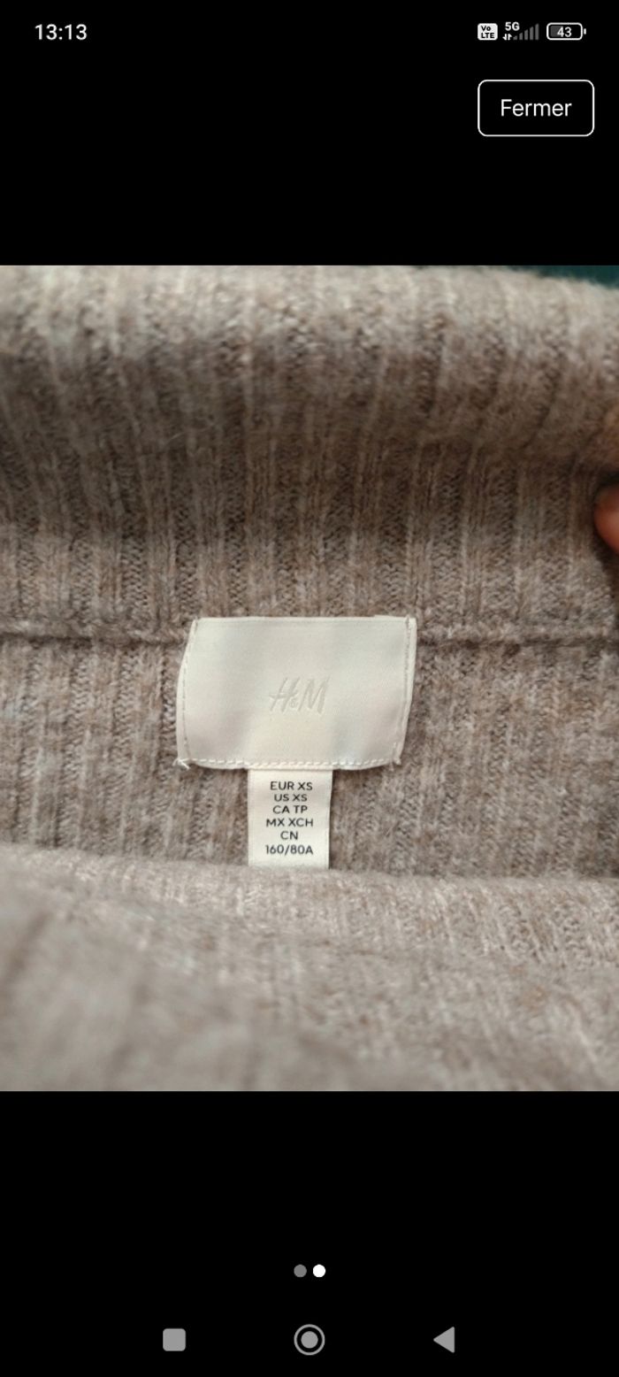 Pull épaule dénudé - photo numéro 2