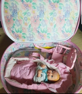 Valisette corolle vintage