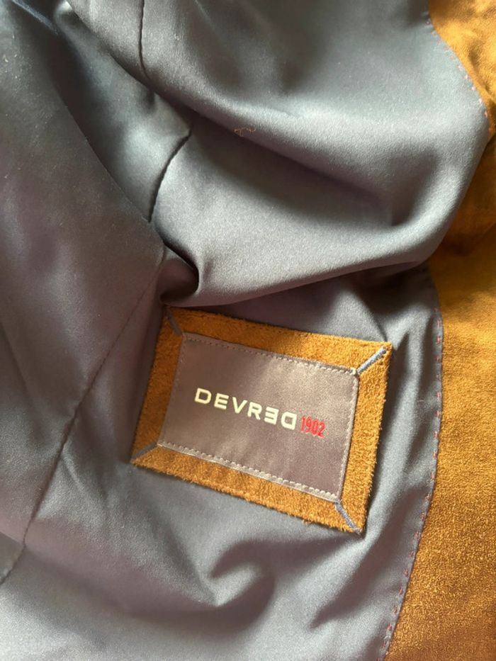 Veste de costume Devred marron effet daim Taille 50 - photo numéro 9