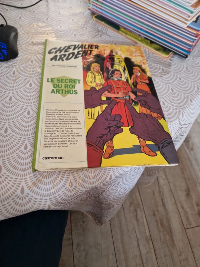 Lot de 3 bandes dessinées vintage Chevalier Ardent 1973 - photo numéro 6