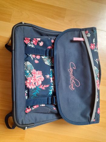 Cartable cameleon 38 cm fille