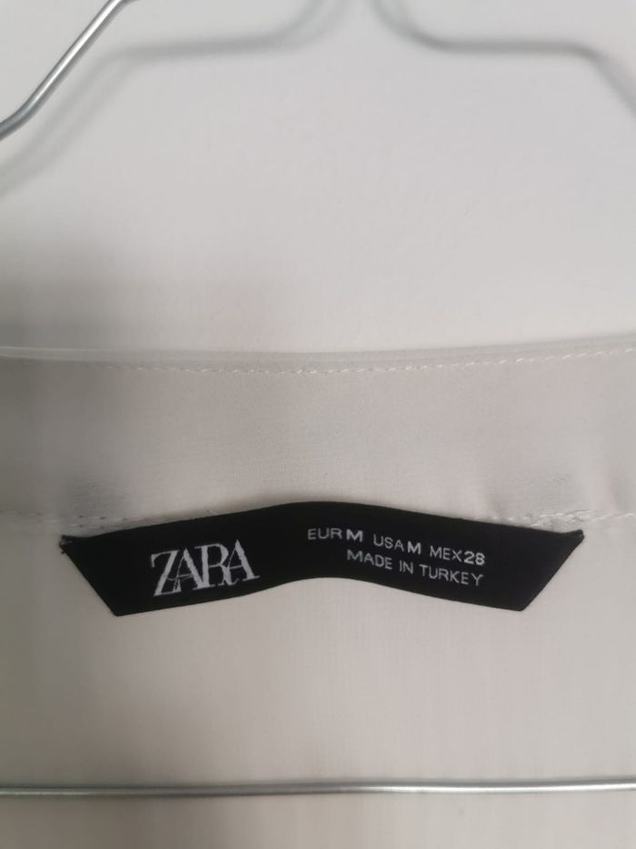 Chemisier léger blanc Zara - photo numéro 7