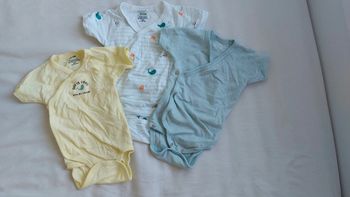Lot de 3 bodys 6 mois