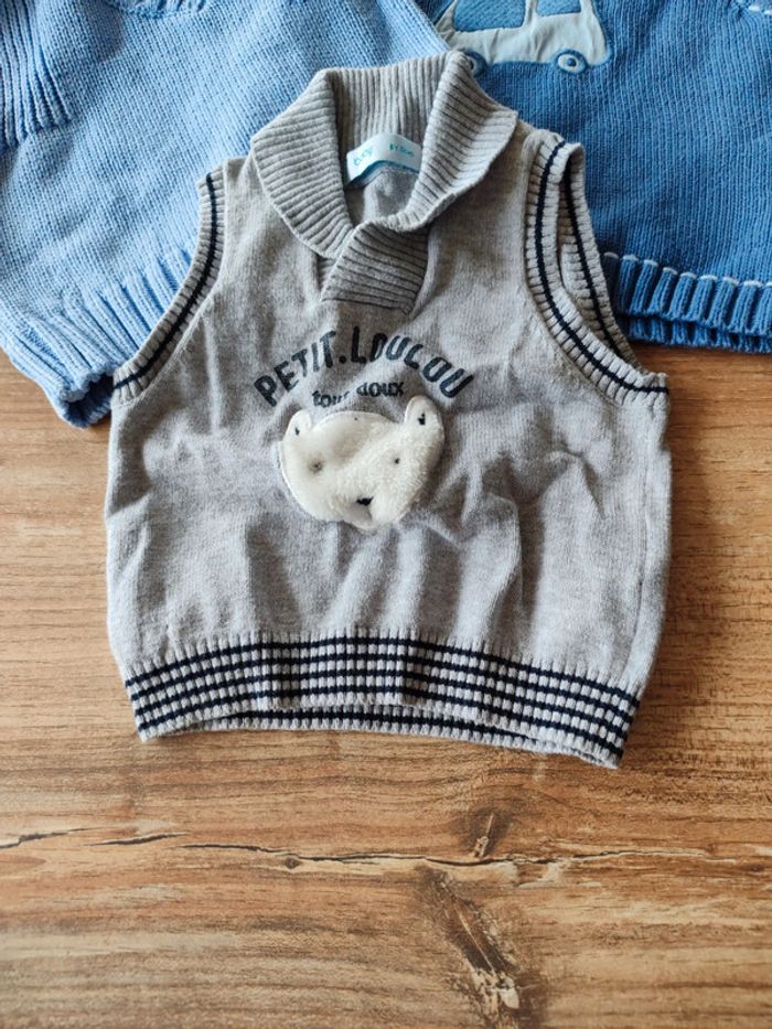 3 pulls sans manches - photo numéro 2