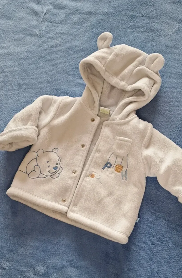 Manteau x Polaire - Disney - 1/3 mois