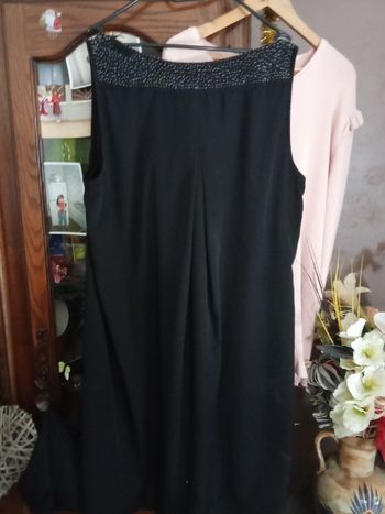 Robe sans manches femme avec motifs imprimés 