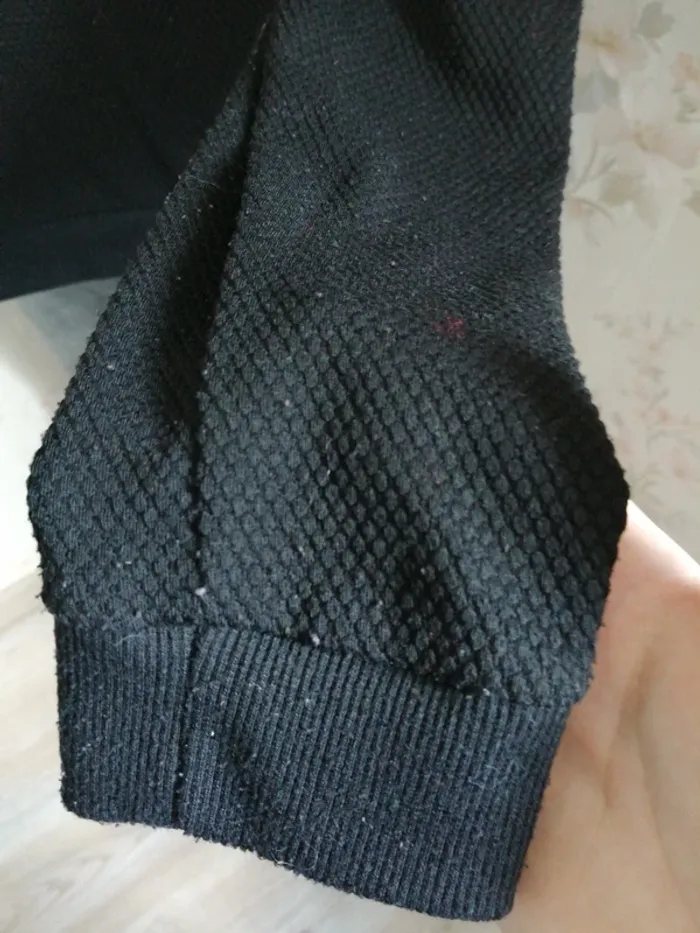 Pull noir fin texturé avec boutons sur les épaules / zeeman / (38) - photo numéro 3