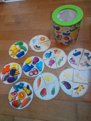 Jeu touche et trouve