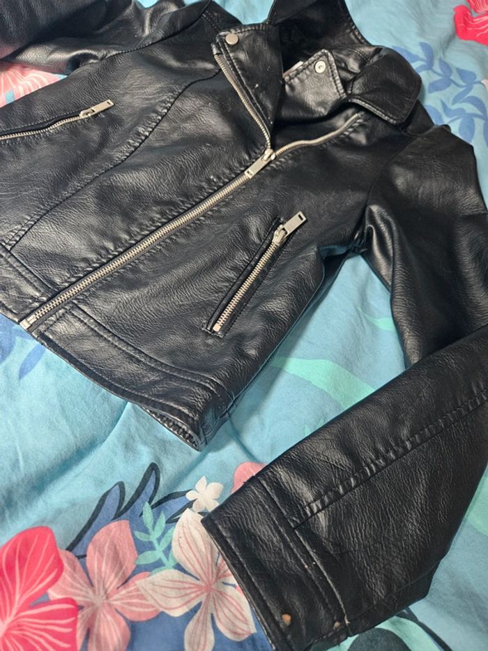 Veste simili cuir - photo numéro 2