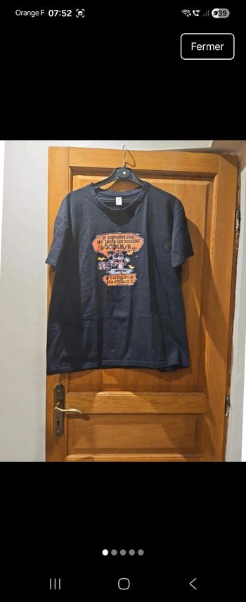 T shirt motard imperial