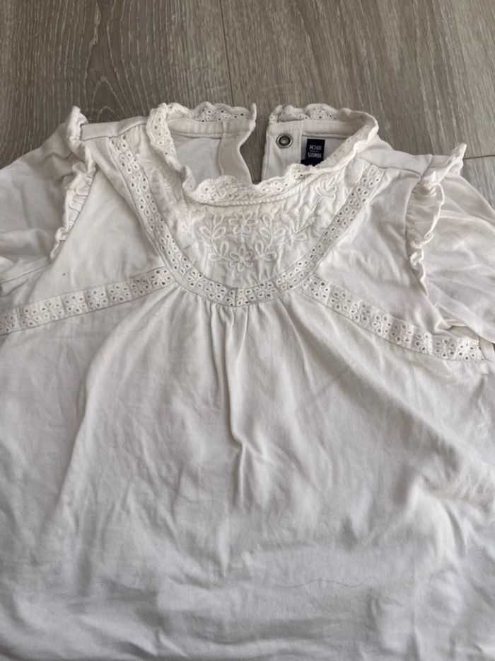 Body tee shirt manche longue bébé fille 18 mois - photo numéro 3