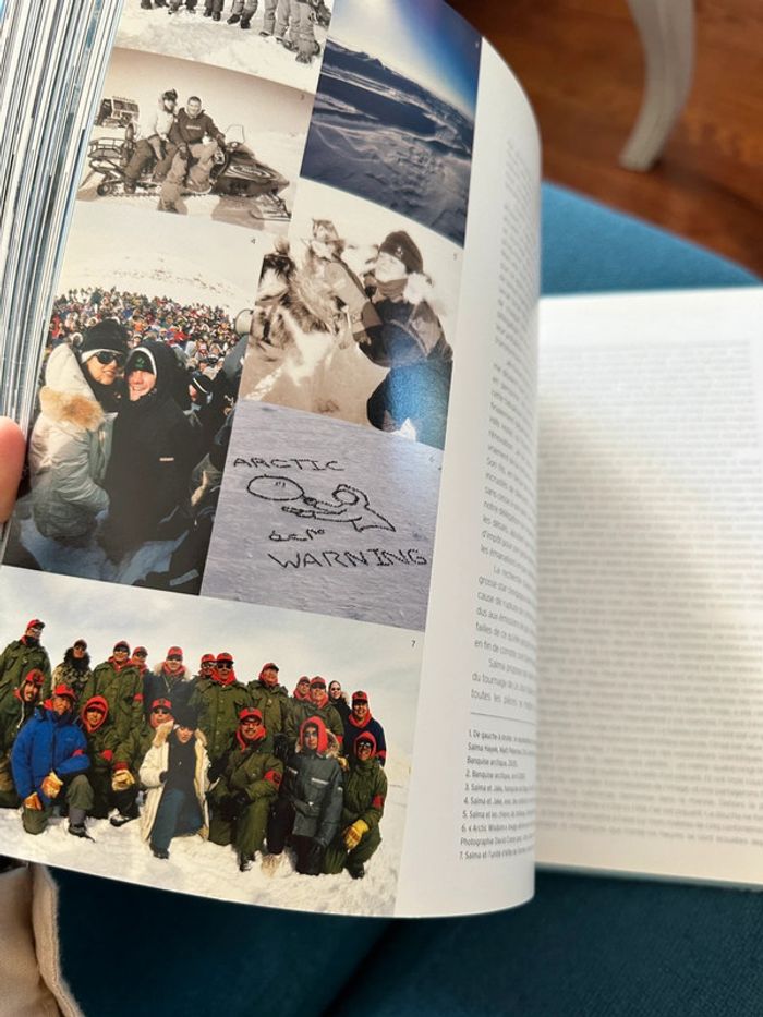 Livre Antarctica Alerte sur la planète Sébastian Copeland Antarctique Luc Besson Leonardo DiCaprio - photo numéro 12