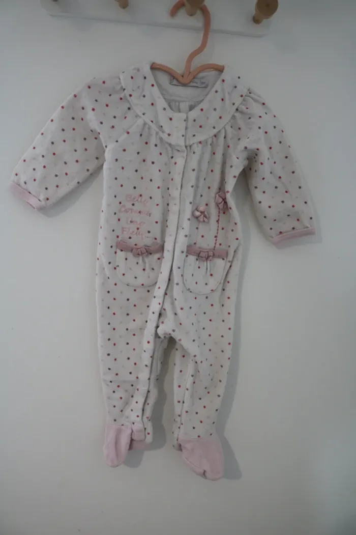 Lot pyjama hiver fille 6 mois - photo numéro 5