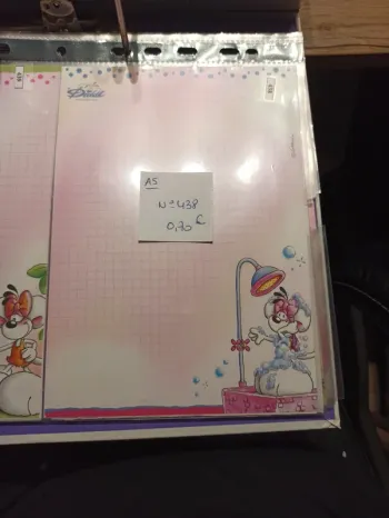 Feuille Diddl A5 438 0,70€