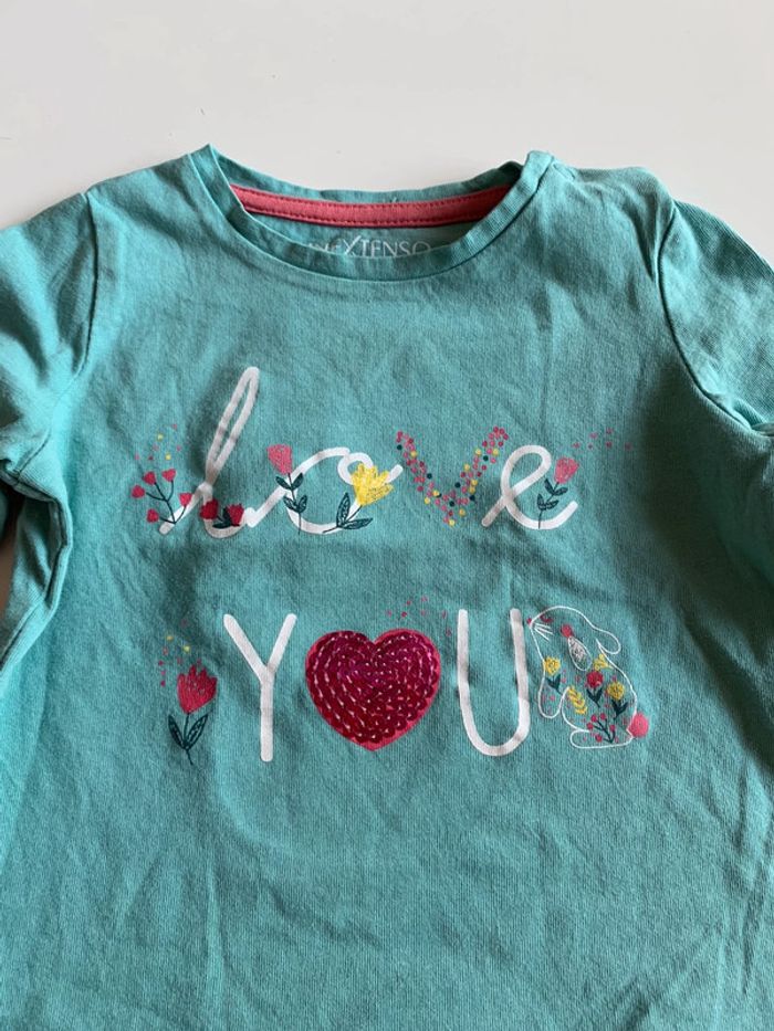 Lot 2 tee-shirts manches longues - photo numéro 3