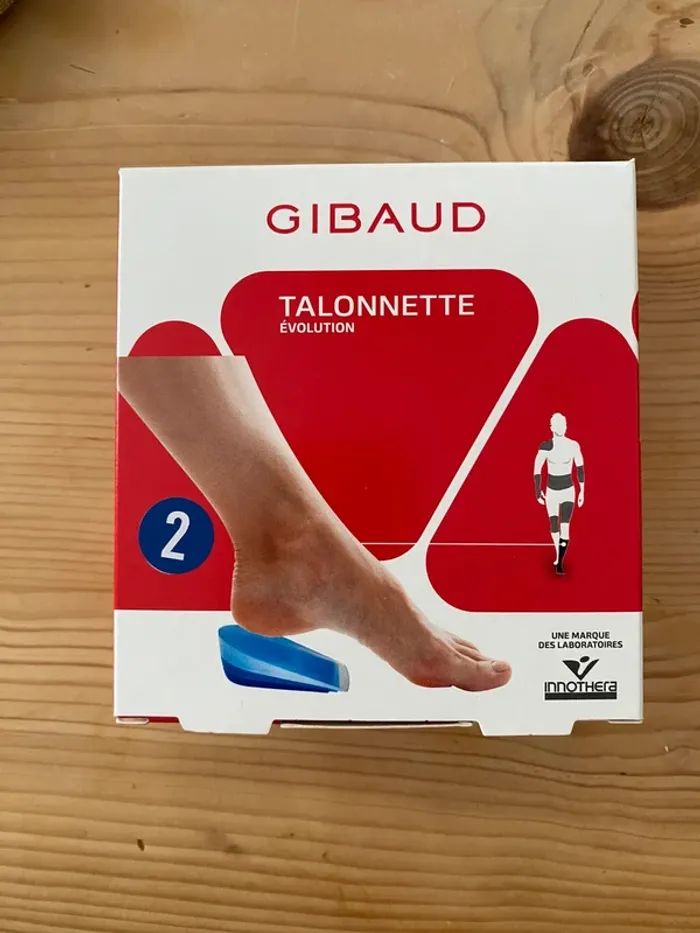 Talonnettes médicales évolution Gibaud