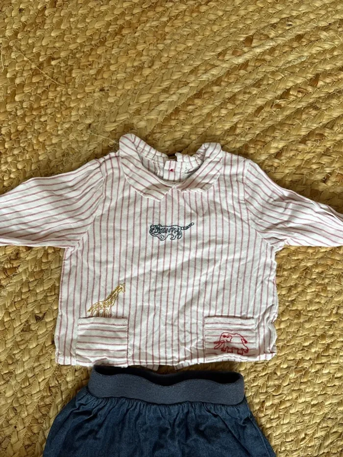 Lot de 3 tenues fillette - 3 mois - très bon état - photo numéro 5