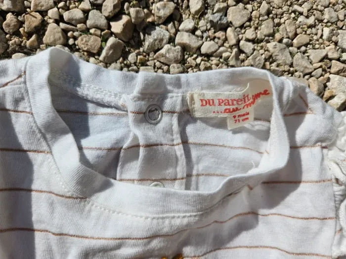 Tee shirt manche longue 9 mois - photo numéro 3