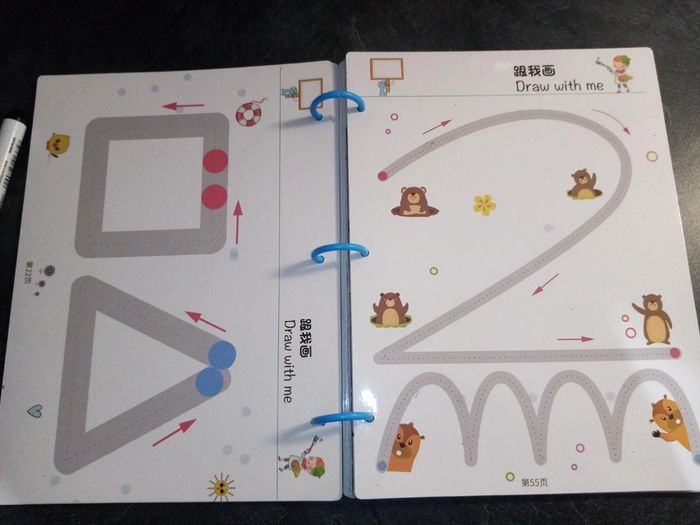 Livre apprendre à écrire effaçable - photo numéro 3