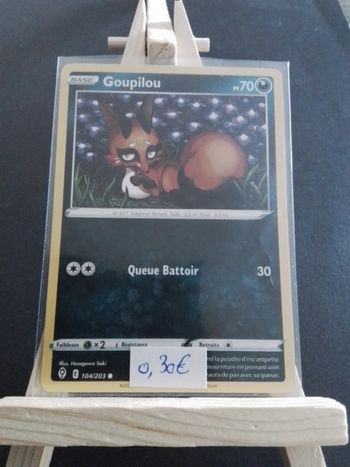 Carte Pokémon Goupilou 104/203