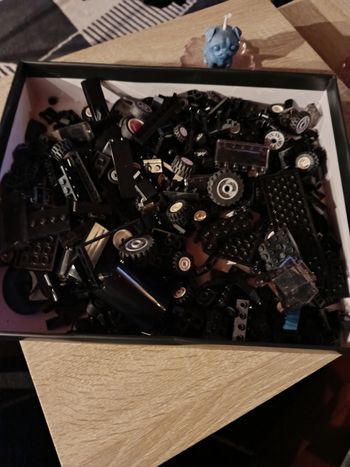 Diverses pièces lego noir