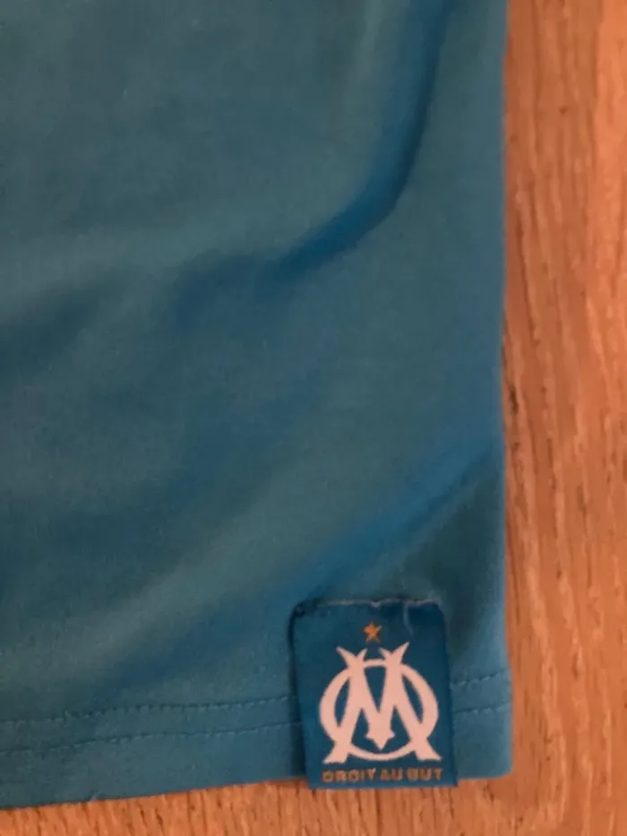Maillot foot Olympique Marseille droit au but 12 ans - photo numéro 4
