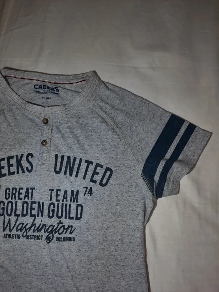 T-shirt imprimé creeks - photo numéro 3