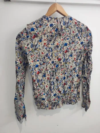 Blouse fleurie Mango XS