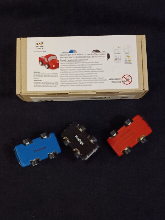 Voitures bois Plan Toys - photo numéro 5