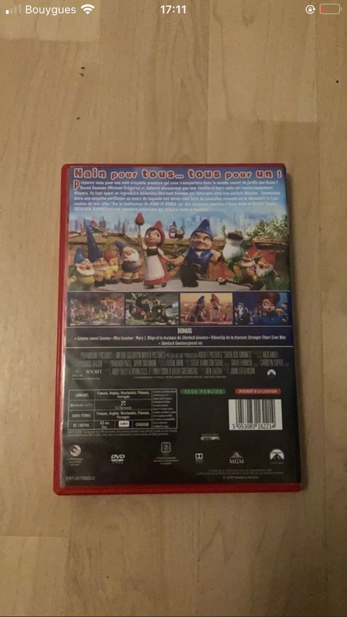 Dvd Sherlock Gnomes - photo numéro 3
