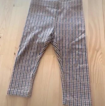 Legging pantalon à carreaux