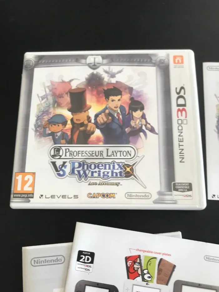 Professeur Layton vs Phoenix Wright : Ace Attorney Nintendo 3DS FR Complet - photo numéro 7