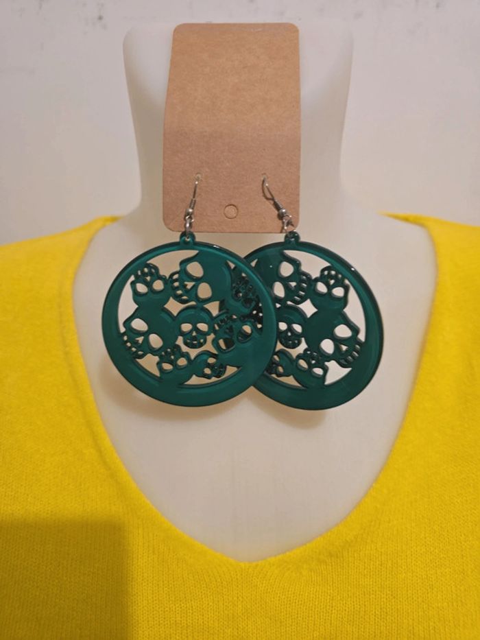 Magnifique paire de boucles d'oreilles neuf - photo numéro 3