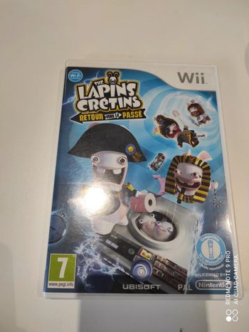 jeu wii lapins cretins