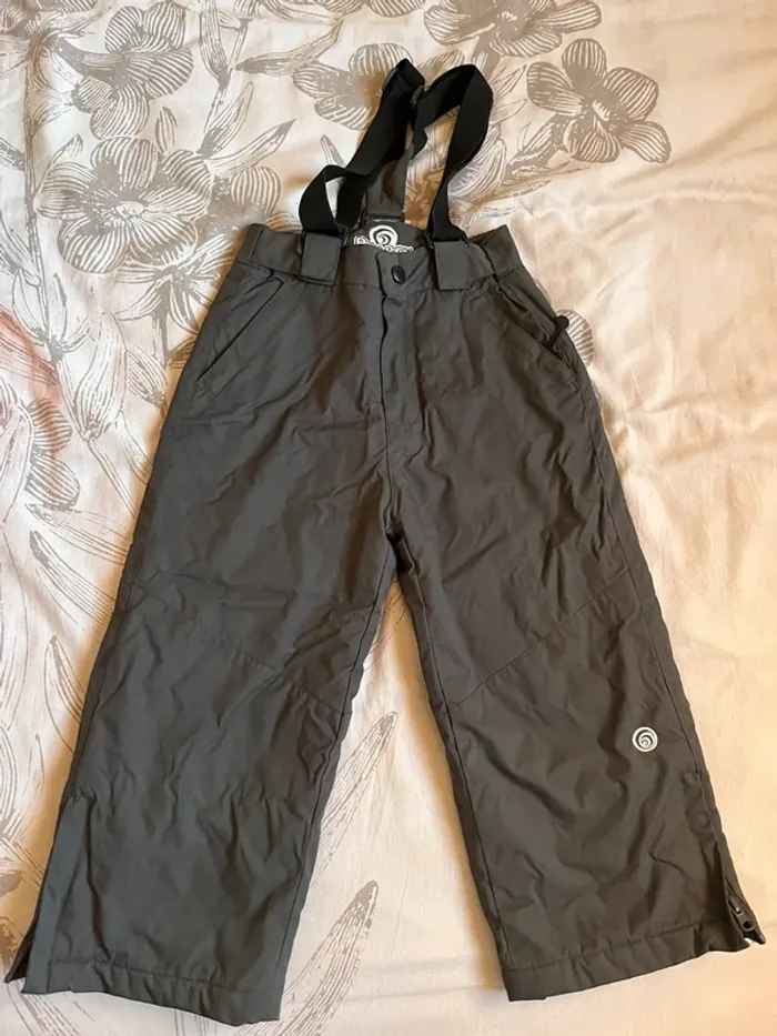 Pantalon salopette de ski 4 ans etirel