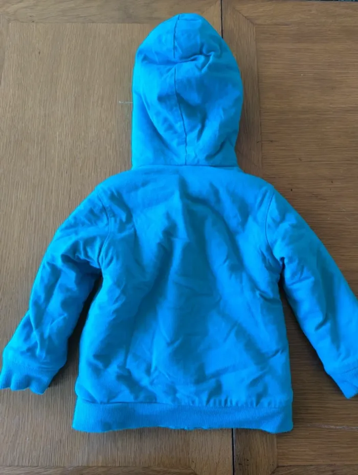 309720 blouson bleu garçon 24 mois la compagnie des petits - photo numéro 2