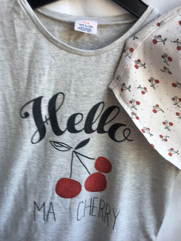 Pyjama fille été -  2 pièces 10 ans - photo numéro 2