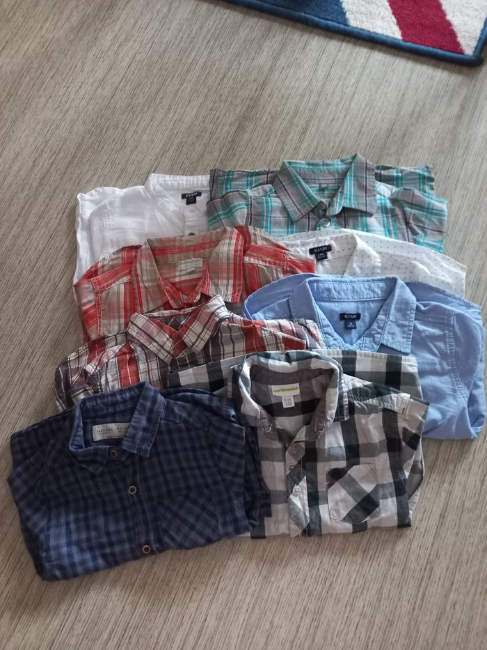 Lot de chemises manches longues T 3 ans