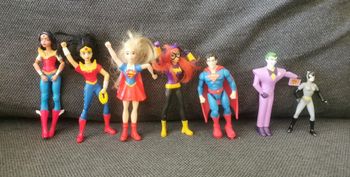 Lot de figurines DC comics