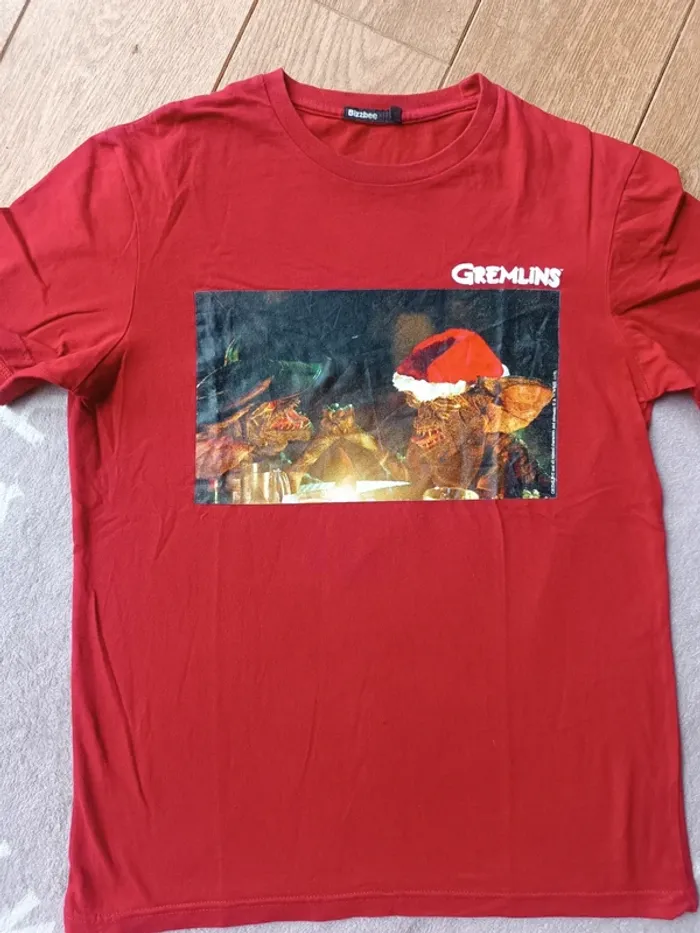 Tee shirt MC 👕 gremlins - photo numéro 2