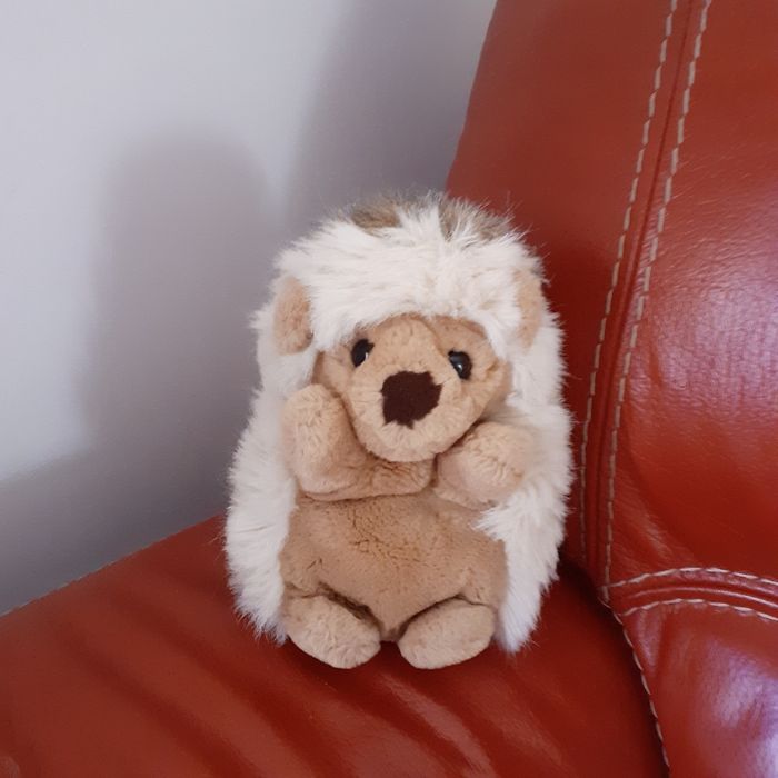 Peluche-doudou Hérisson *19 cm *marque Nounours - photo numéro 5