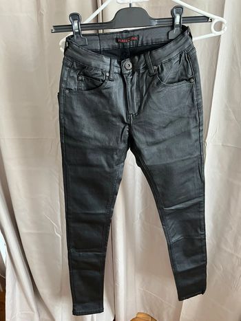 Jean skinny enduit place du jour taille 34