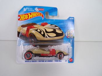 Véhicule - Voiture - Hot Wheels - Braille Racer - Voiture de course - Twin Mill - 40/250 (1)