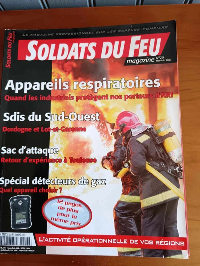 Livres soldats du feu