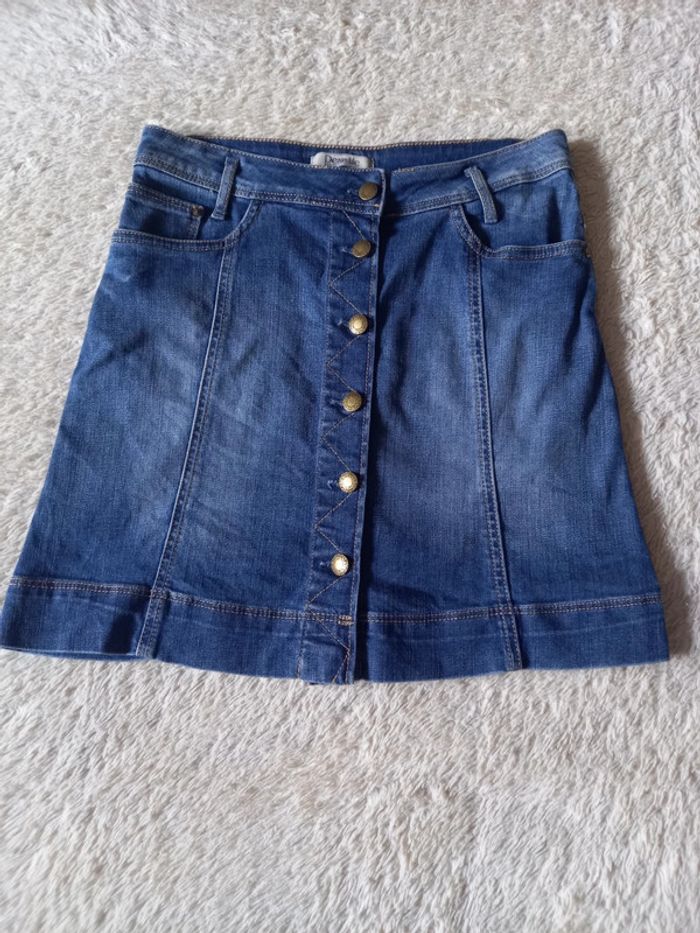Jupe en Jean Taille 36 / S Pimkie coupe évasée - photo numéro 2