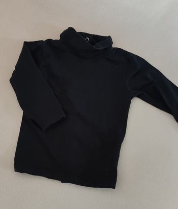 Col roulé noir Kiabi