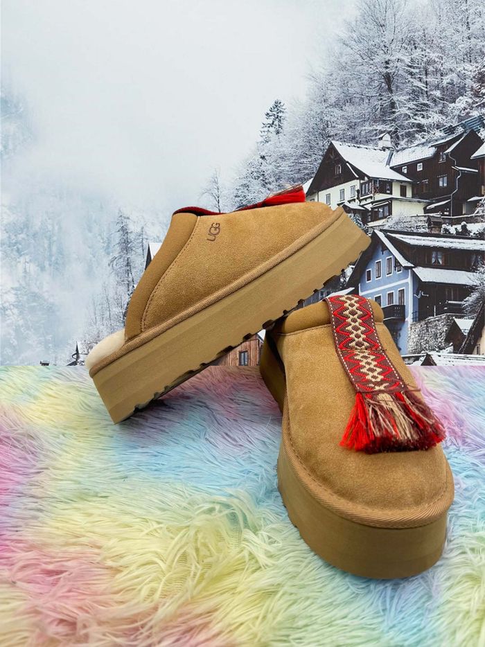 Pantoufles d'hiver UGG Tazzle, couleur châtaigne, pointure 40 - photo numéro 6