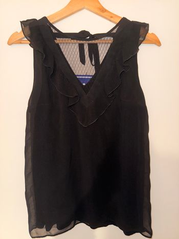 Haut noir femme Naf Naf taille M