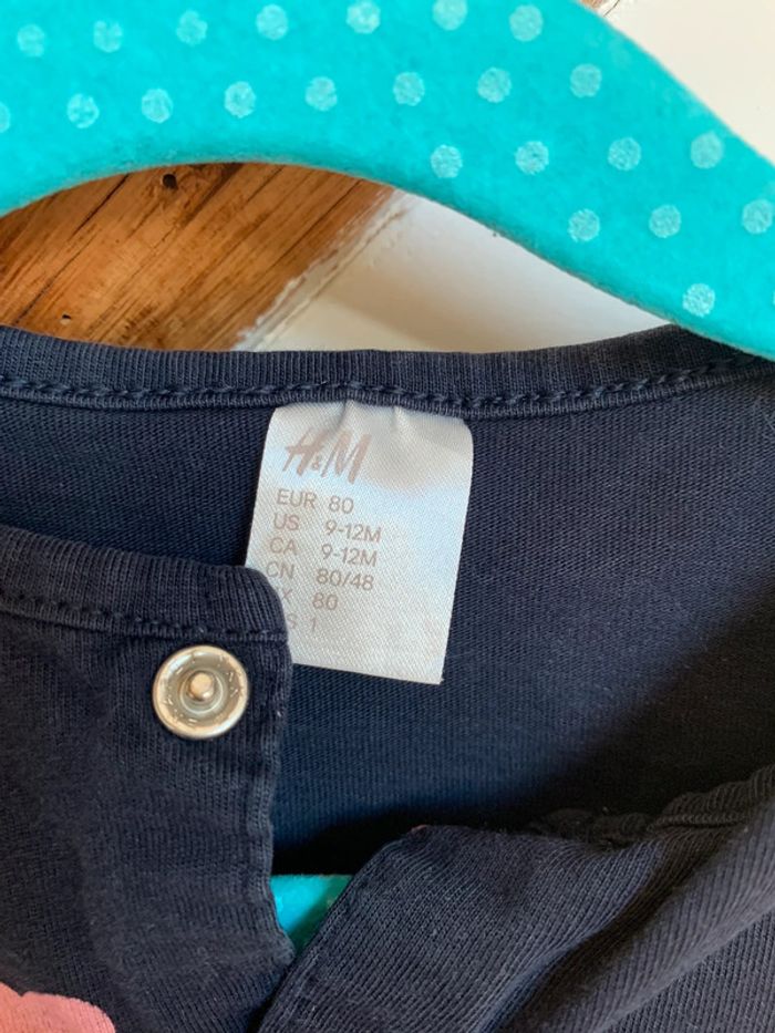 2 combishorts 9-12 mois / H&M - photo numéro 2